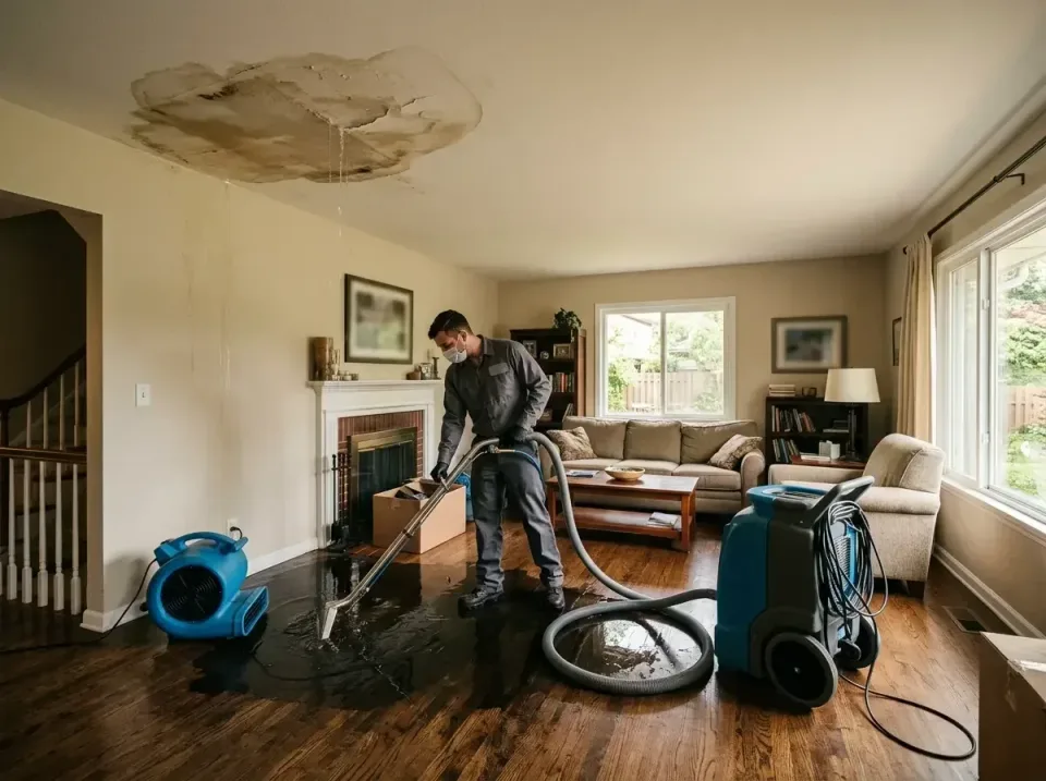 attic-pipe-burst-ceiling-drip-008 — frequently asked questions, Water Damage Restoration & Carpet Care in Newport, AR